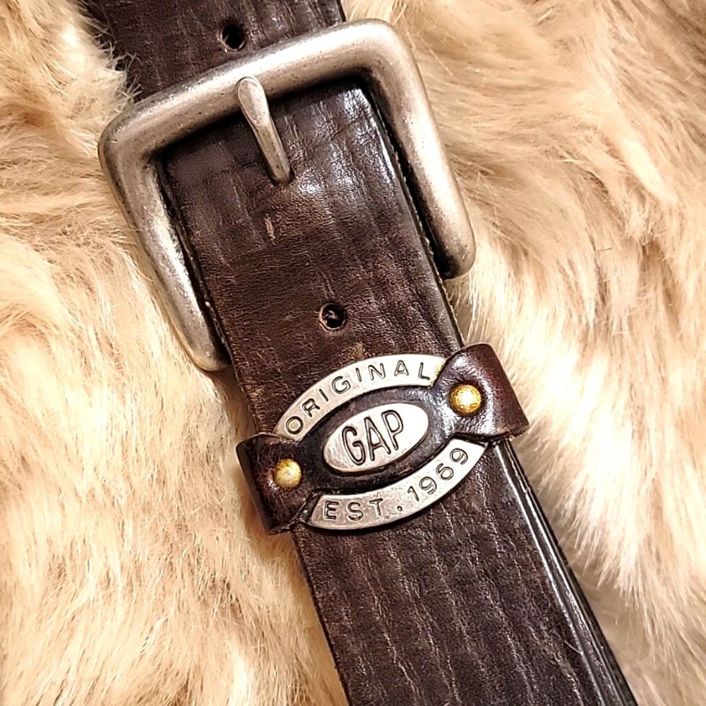 Gap genuine leather belt